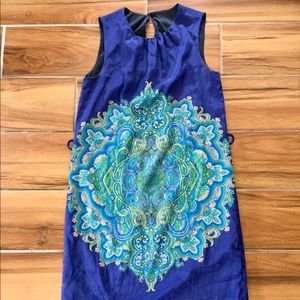 Zara Basic Blue Shift dress